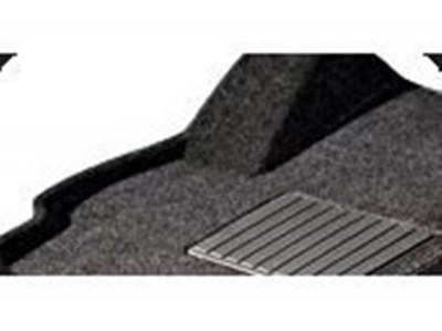 Hyundai Accent (99-) объемные, 3D коврики черные